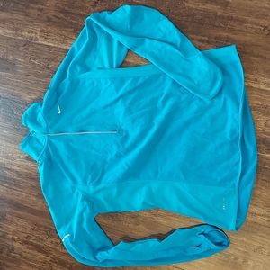 Nike half zip running shirt
